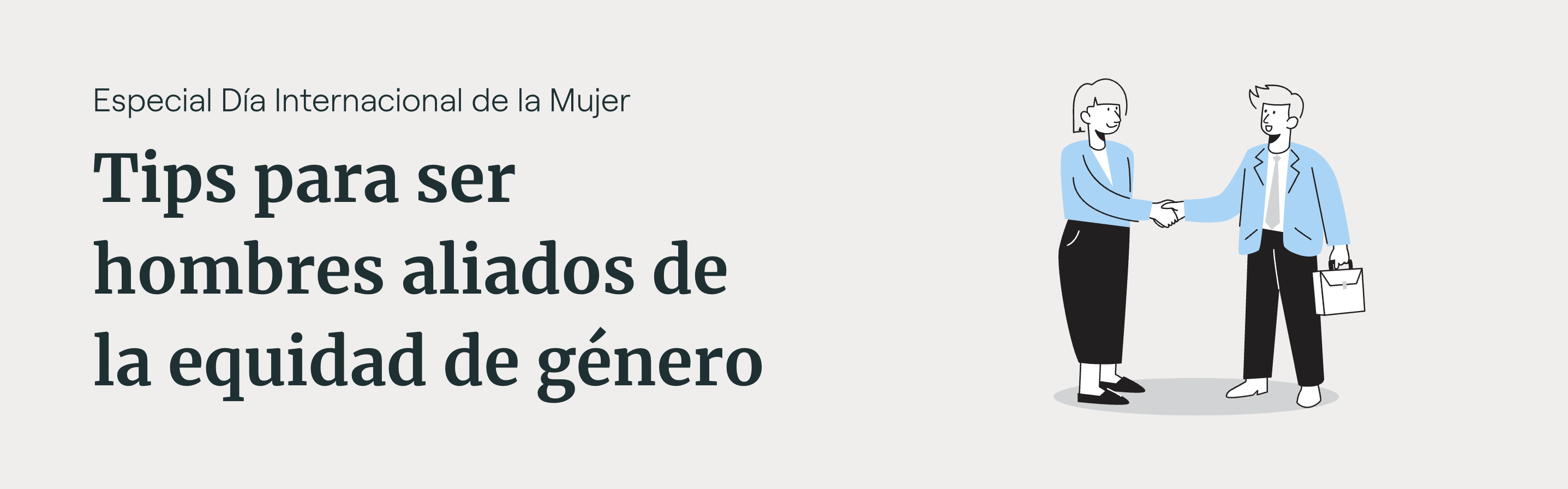 Tips para ser hombres aliados de la equidad de género